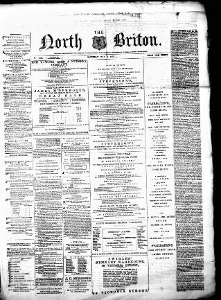 cover page of North Briton published on May 3, 1873