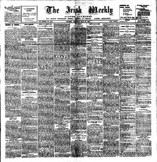 cover page of Irish Weekly and Ulster Examiner published on May 19, 1906