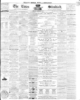 cover page of Essex Standard published on April 26, 1867