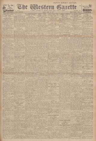 cover page of Western Gazette published on April 25, 1947