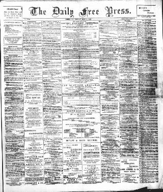 cover page of Aberdeen Free Press published on May 6, 1892