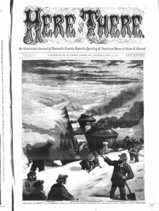 cover page of The Days' Doings published on April 13, 1872