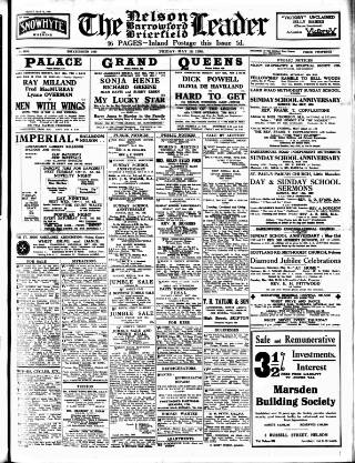 cover page of Nelson Leader published on May 12, 1939