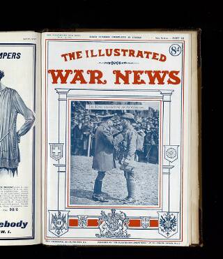 cover page of Illustrated War News published on April 25, 1917