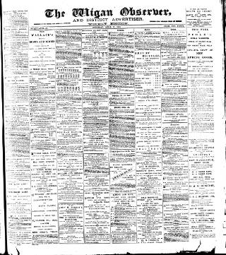 cover page of Wigan Observer and District Advertiser published on April 27, 1901