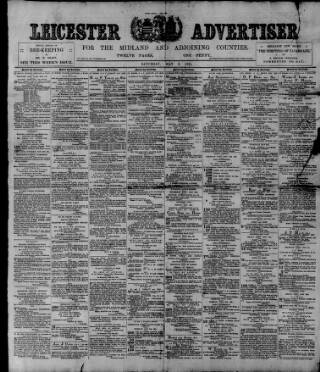 cover page of Leicester Advertiser published on May 6, 1911