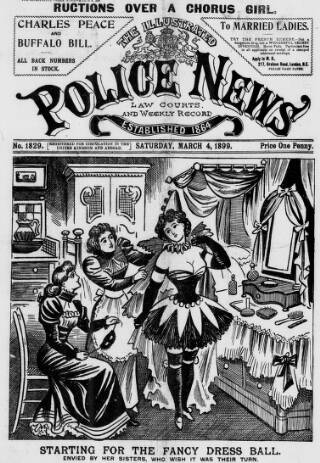 cover page of Illustrated Police News published on March 4, 1899