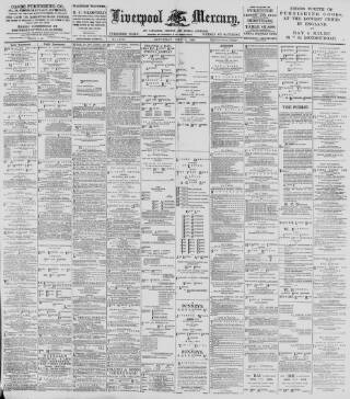 cover page of Liverpool Mercury published on May 4, 1895