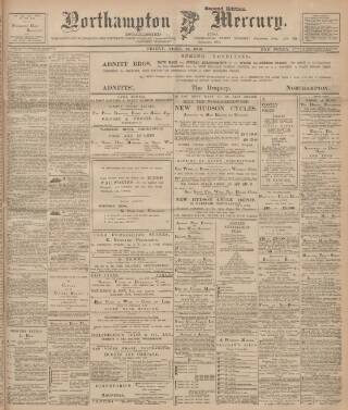 cover page of Northampton Mercury published on April 24, 1903