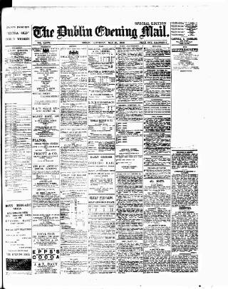cover page of Dublin Evening Mail published on May 19, 1900