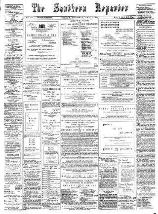 cover page of Southern Reporter published on April 25, 1901