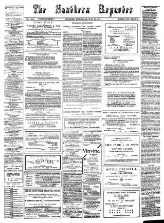 cover page of Southern Reporter published on May 19, 1904