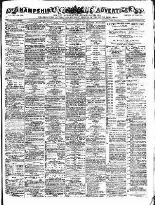 cover page of Hampshire Advertiser published on June 2, 1894