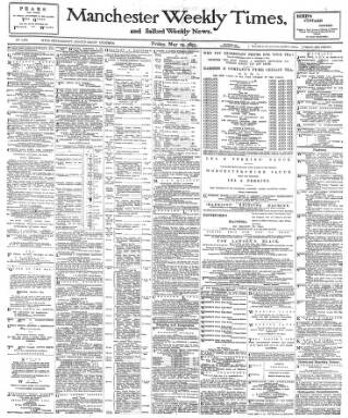 cover page of Manchester Times published on May 19, 1893