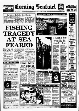 cover page of Staffordshire Sentinel published on April 27, 1988