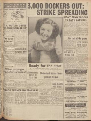 cover page of Essex Newsman published on May 27, 1949