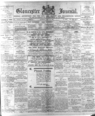 cover page of Gloucester Journal published on May 29, 1909