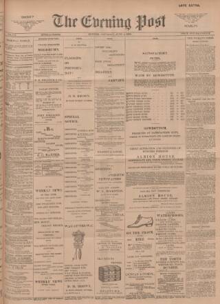 cover page of Dundee Evening Post published on June 2, 1900