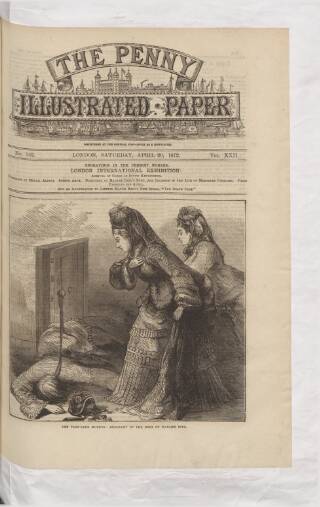cover page of Penny Illustrated Paper published on April 20, 1872