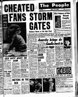 cover page of The People published on May 19, 1968