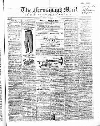 cover page of Enniskillen Chronicle and Erne Packet published on May 19, 1864