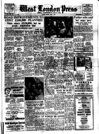 cover page of Chelsea News and General Advertiser published on July 1, 1955