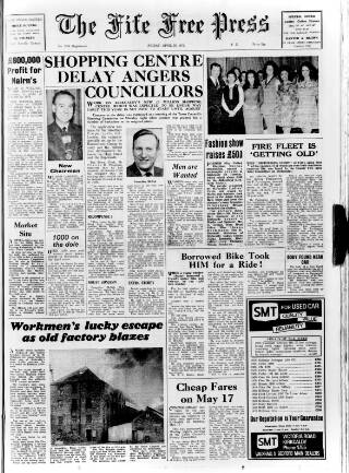 cover page of Fife Free Press published on April 30, 1971