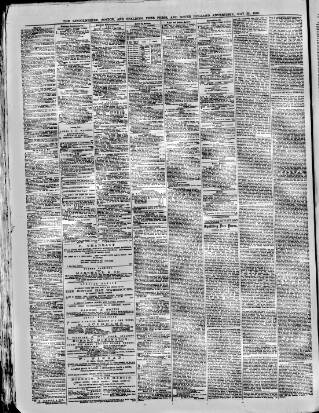 cover page of Lincolnshire Free Press published on May 25, 1880