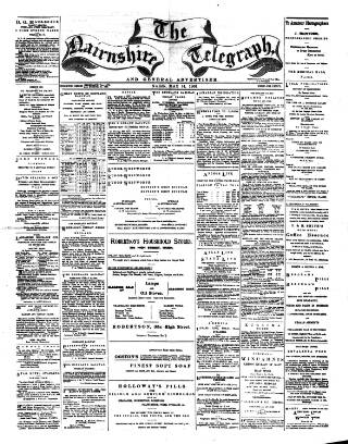 cover page of Nairnshire Telegraph and General Advertiser for the Northern Counties published on May 14, 1901