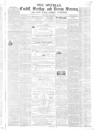 cover page of Silurian published on May 13, 1854