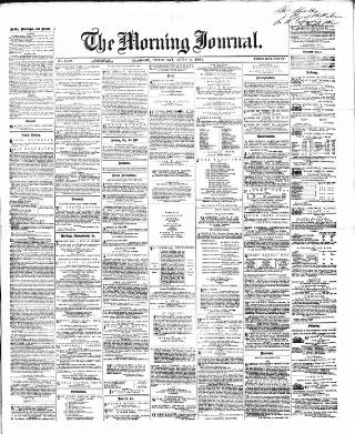 cover page of Glasgow Morning Journal published on June 2, 1864