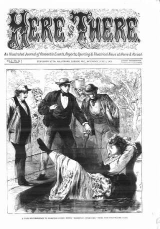 cover page of The Days' Doings published on June 1, 1872