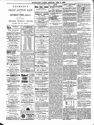 cover page of Bellshill Speaker published on June 3, 1899
