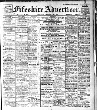 cover page of Fifeshire Advertiser published on May 6, 1916