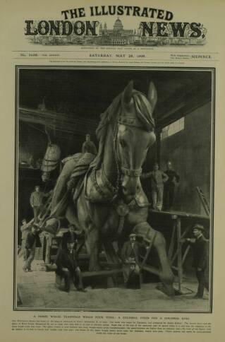 cover page of Illustrated London News published on May 29, 1909