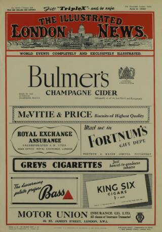 cover page of Illustrated London News published on June 2, 1945