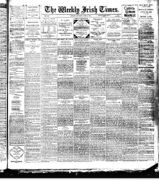 cover page of Weekly Irish Times published on June 2, 1894