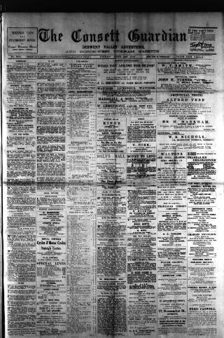 cover page of Consett Guardian published on June 2, 1916