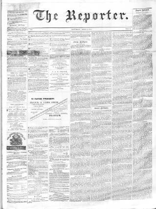 cover page of The Reporter (Stirling) published on April 2, 1881