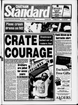 cover page of Chatham Standard published on May 25, 1993