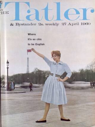 cover page of The Tatler published on April 27, 1960