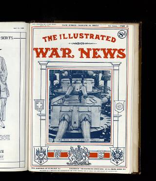 cover page of Illustrated War News published on April 18, 1917
