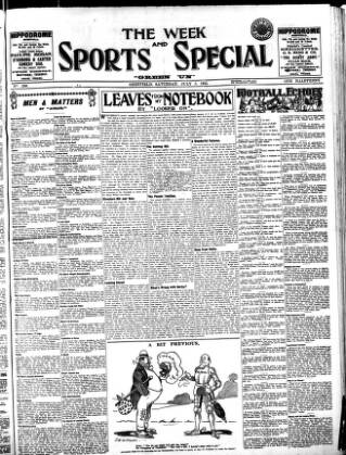 cover page of Star Green 'un published on July 5, 1913