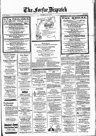 cover page of Forfar Dispatch published on May 19, 1949