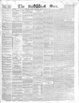 cover page of Sun (London) published on May 23, 1867