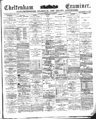 cover page of Cheltenham Examiner published on May 24, 1893
