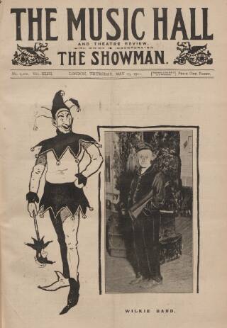cover page of Music Hall and Theatre Review published on May 25, 1911