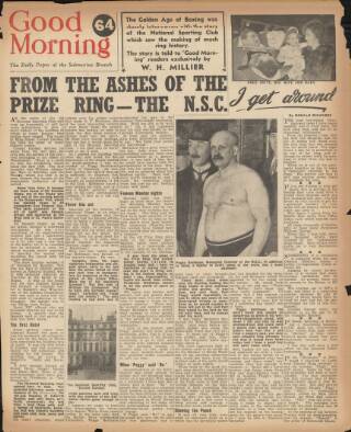 cover page of Good Morning published on July 1, 1943