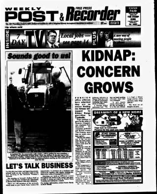 cover page of Mansfield & Sutton Recorder published on June 2, 1994