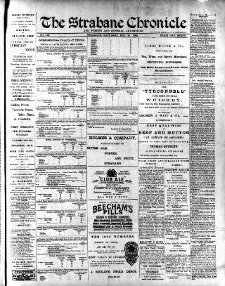 cover page of Strabane Chronicle published on May 19, 1900
